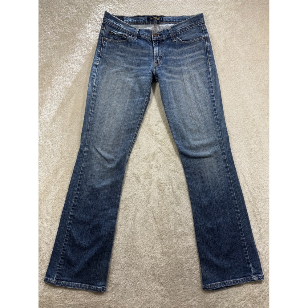 Levi's Womens 524 Too Superlow Bootcut Blue Jeans 9 Medium Meas: 32x31